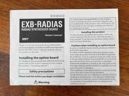 Korg -  EXB-RADIAS