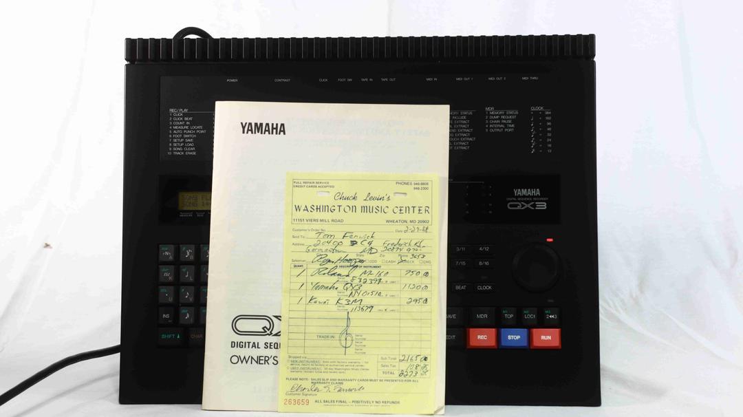 Yamaha -  QX3 MIDI Sequencer
