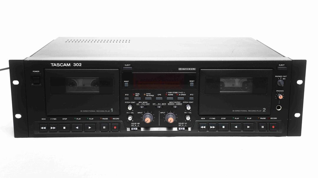 TASCAM - 302 Dual Cassette Deck