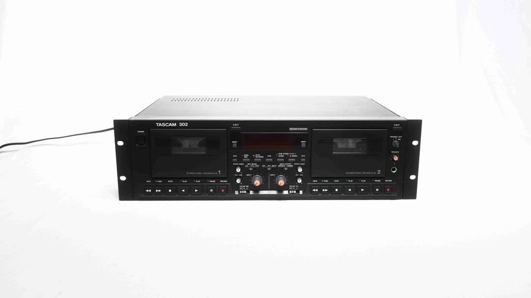 TASCAM - 302 Dual Cassette Deck