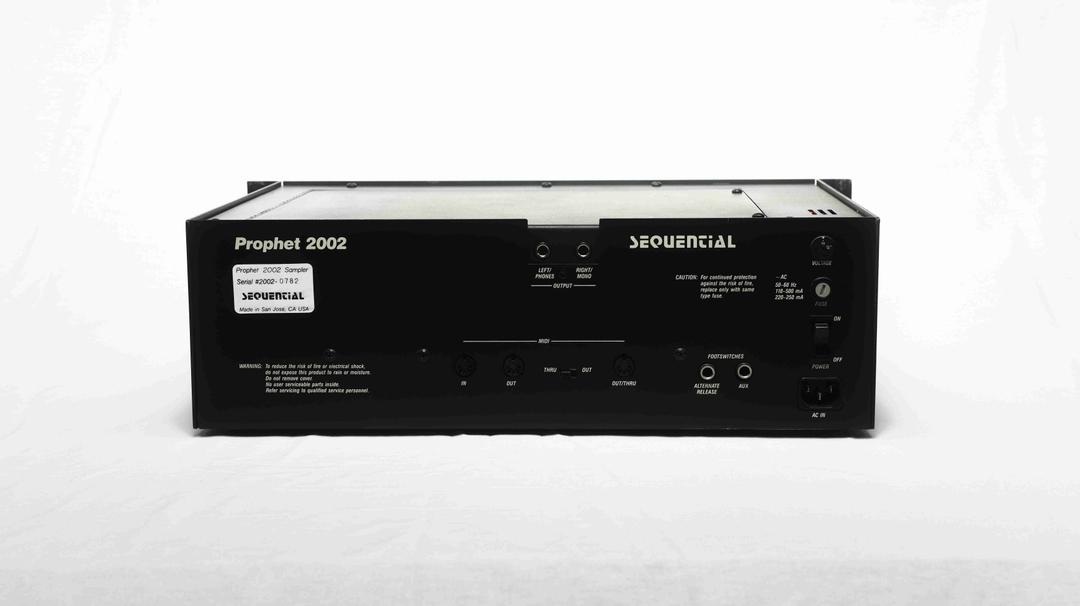 Sequential Circuits - Prophet 2002 12-Bit Sampler