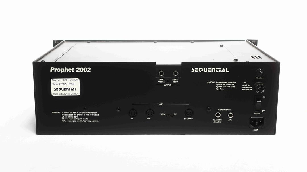 Sequential Circuits -  Prophet 2002 12-Bit Sampler