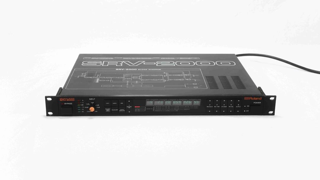 Roland - SRV-2000 MIDI Digital Reverb