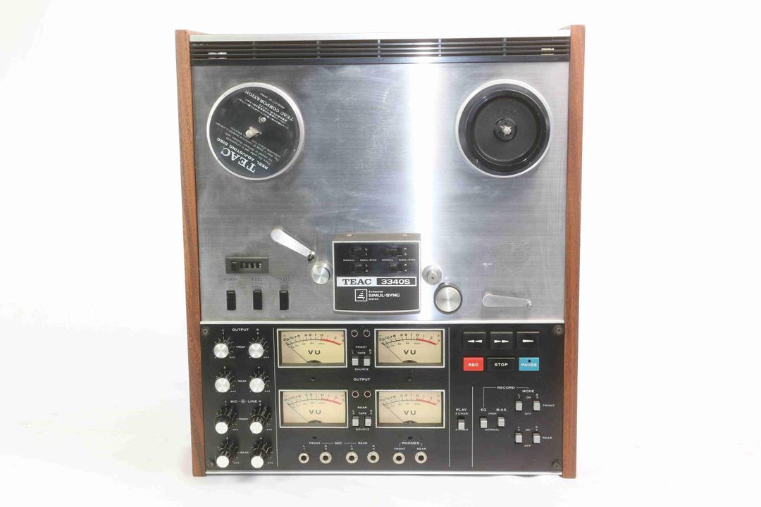 Teac -  Model 3340S 4-Track Reel to Reel