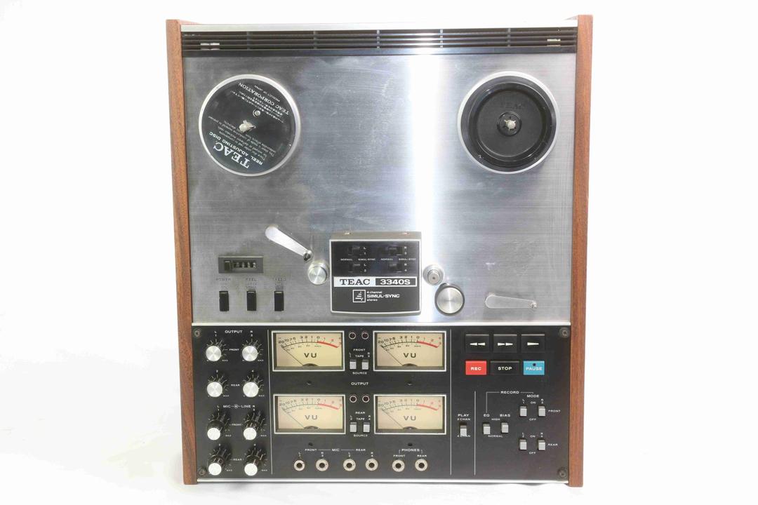 Teac -  Model 3340S 4-Track Reel to Reel