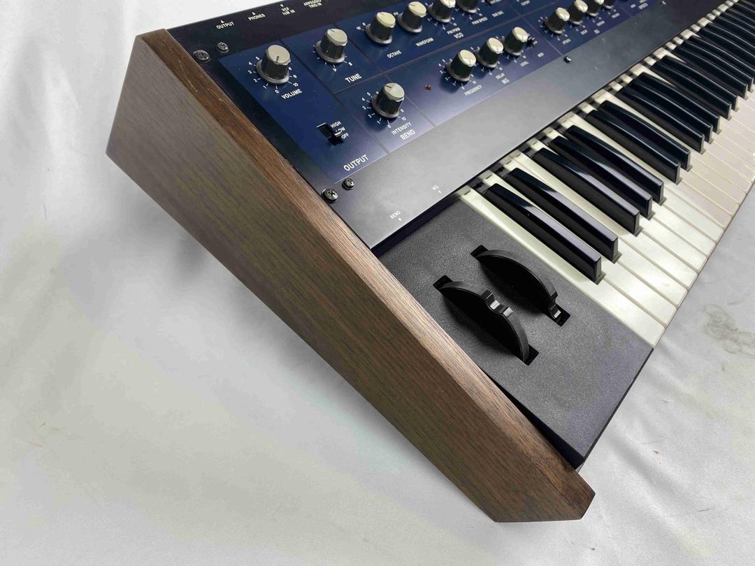 Korg -  Polysix in solid walnut case (serviced)