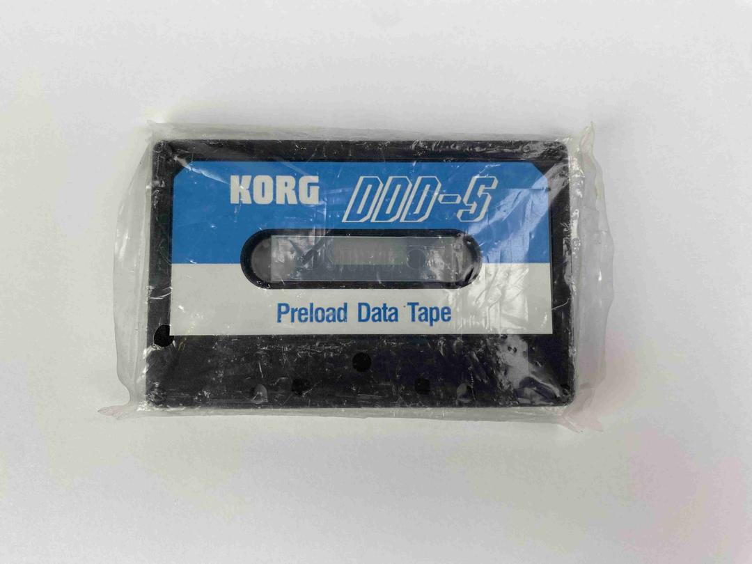 Korg - DDD-5 Preload Data Cassette Tape