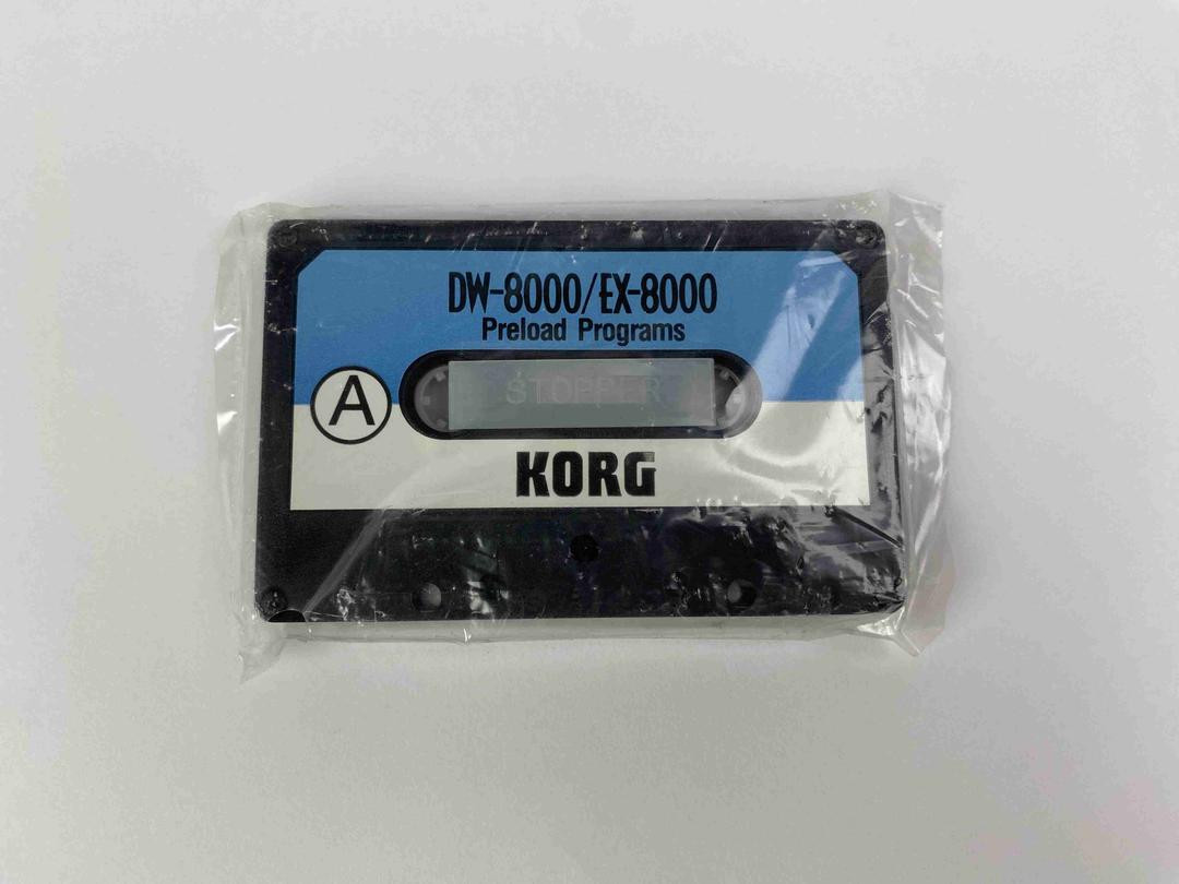 Korg - DW-8000/EX-8000 Preload Programs Cassette Tape