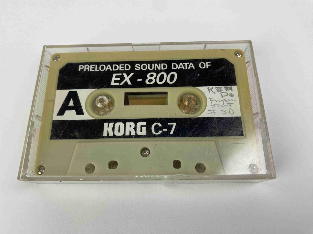 Korg - EX-800 Preloaded Data Cassette Tape
