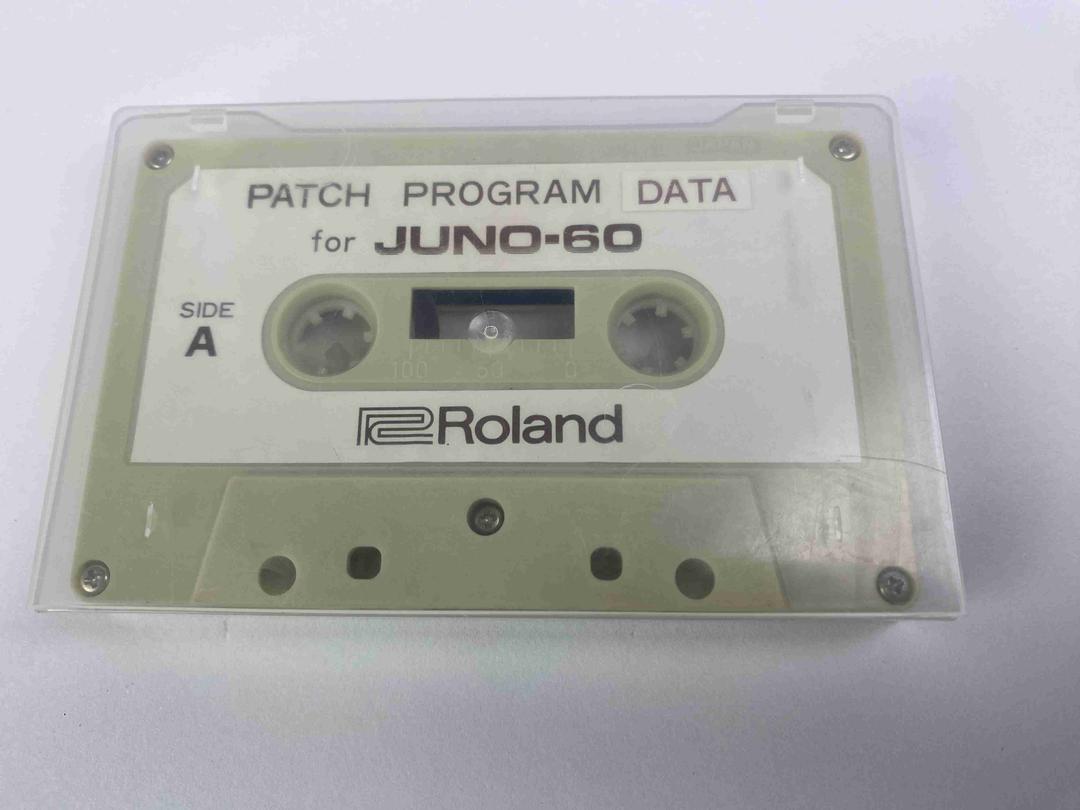 Roland - Patch Program Data Cassette Tape For Juno-60