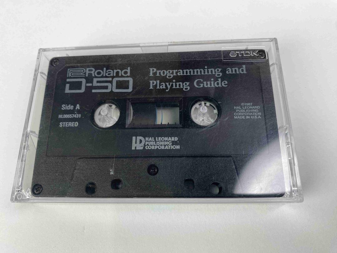 Roland - D-50 Programming And Playing Guide Cassette Tape