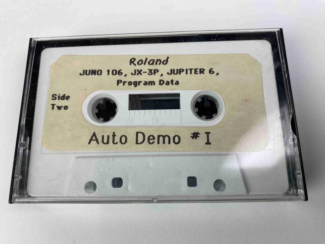 Roland - Program Data Cassette Tape