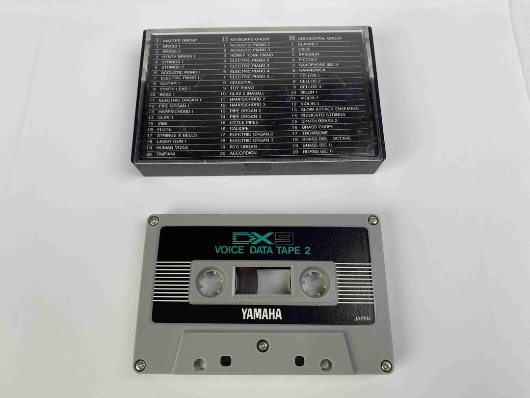 Yamaha - DX9 Voice Data Cassette Tape Volume 2