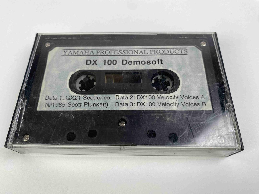 Yamaha - DX100 Demosoft Data Cassette Tape