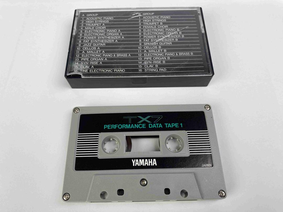 Yamaha - TX7 Performance Data Volume 1 Cassette Tape