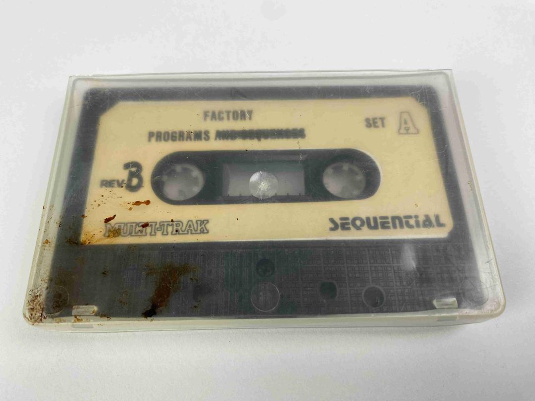 Sequential Circuits - Multi-Trak Factory Programs Data Cassette Tape