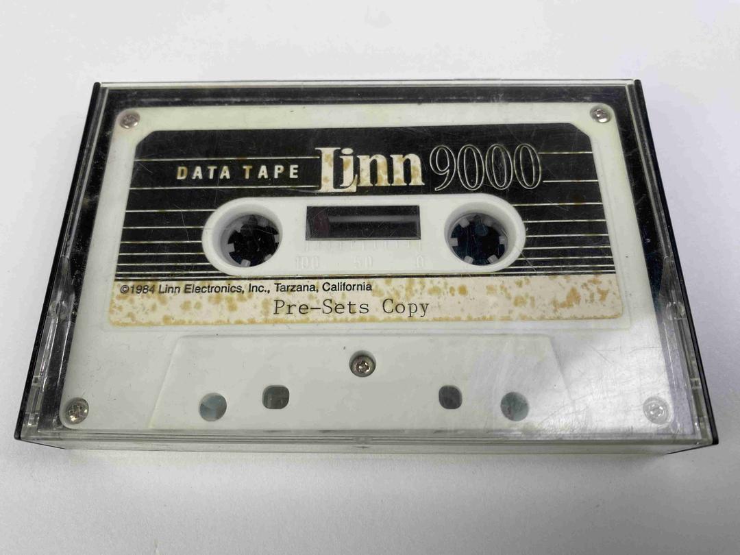 Linn - Linn 9000 Data Cassette Tape Pre-Sets Copy