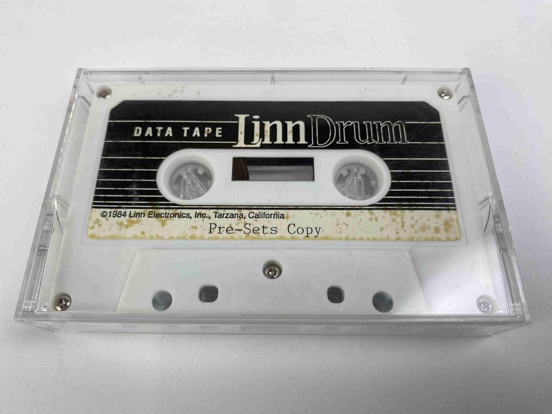 Linn - LinnDrum Data Cassette Tape Pre-Sets Copy