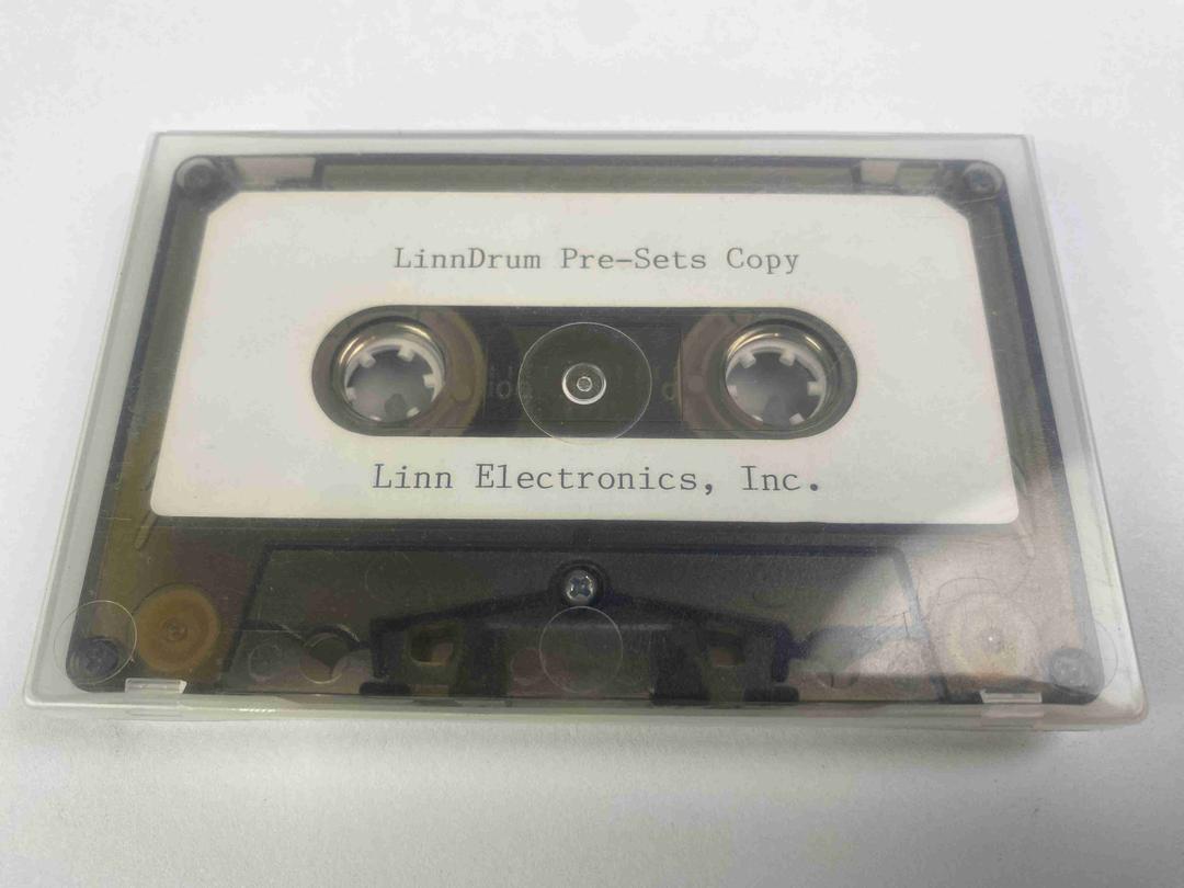 Linn - LinnDrum Data Cassette Tape Pre-Sets Copy