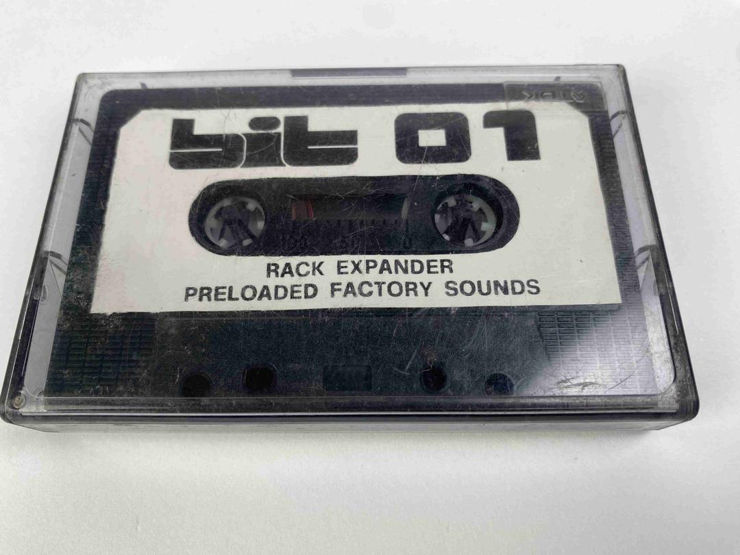 Crumar -  Bit-01 Rack Expander Preloaded Factory Sounds Data Cassette Tape
