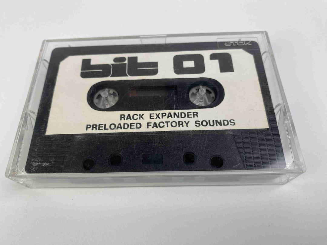 Crumar -  Bit-01 Rack Expander Preloaded Factory Sounds Data Cassette Tape