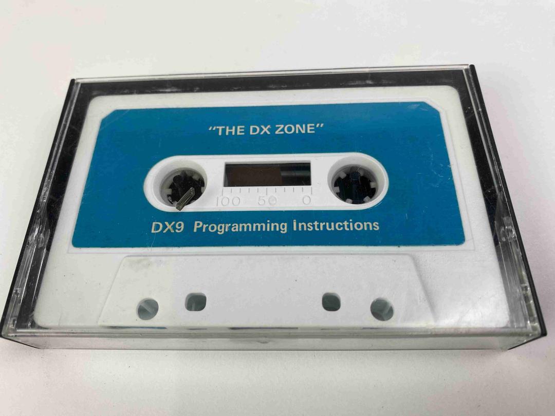 Yamaha -  DX9 Programming Instructions Cassette Tape