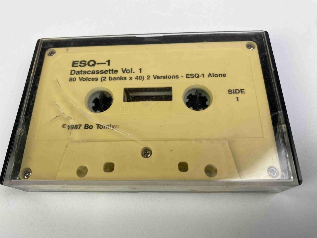 Ensoniq -  ESQ-1 Datacassette Volume 1