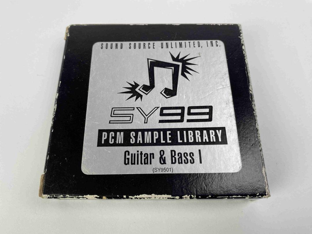 Yamaha - SY99 PCM Sample Library - Guitar & Bass 1