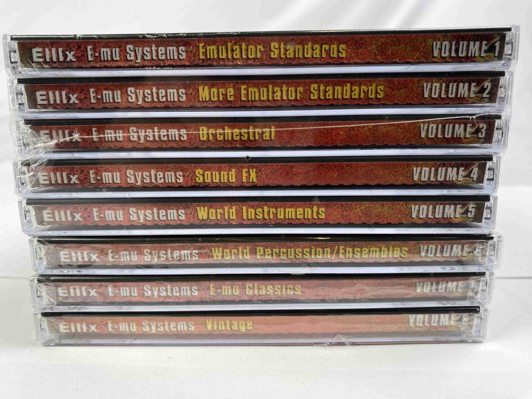 E-Mu -  EIIIX Sound Library Volume 1-8 CD-ROM
