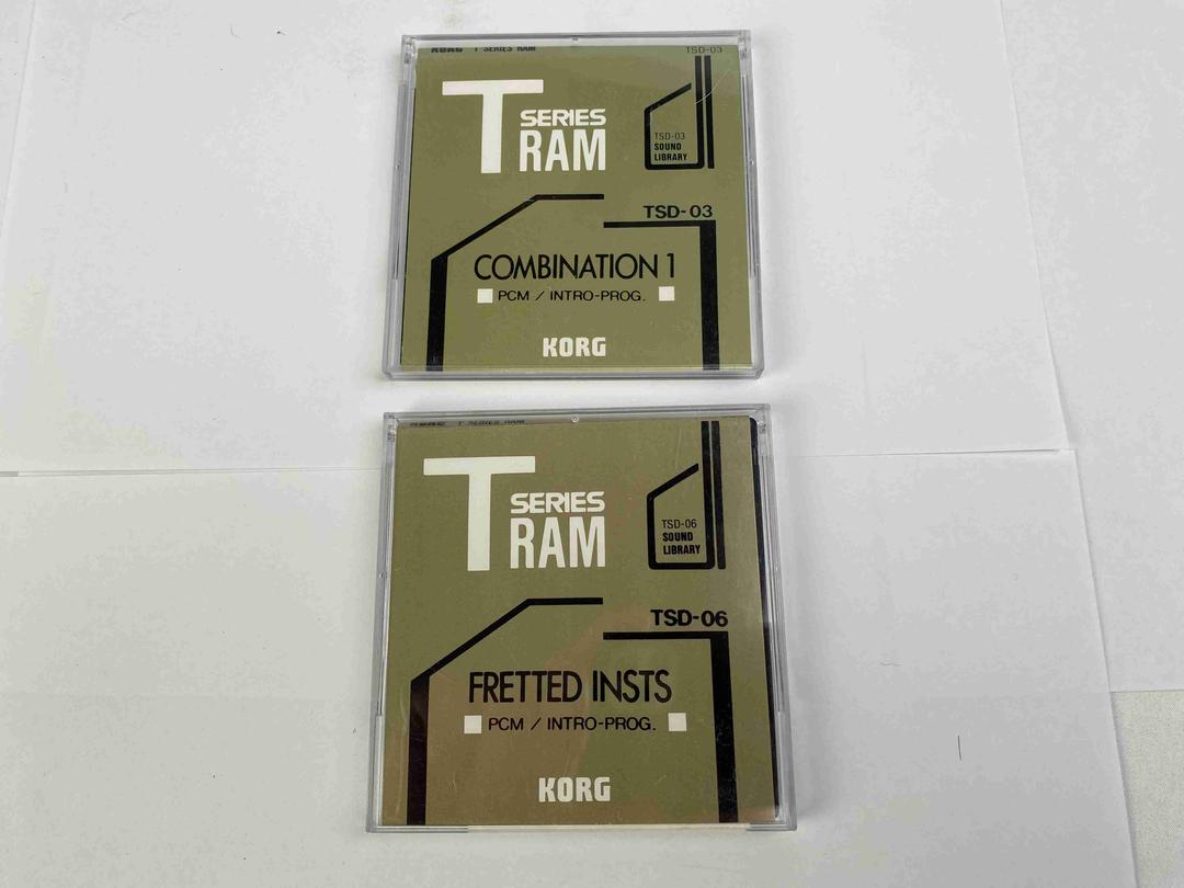 Korg -  TSD-03 & TSD-06 Floppy Disk Ram Bundle