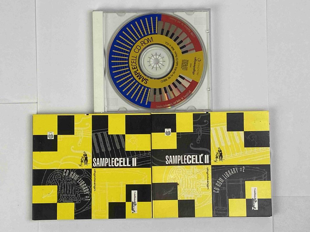 Digidesign - SampleCell II Sound Library CD-ROM Bundle