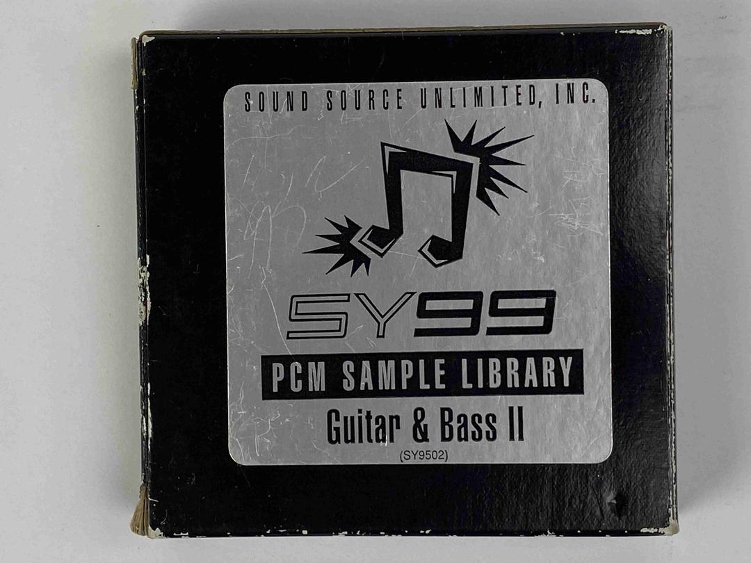 Yamaha - SY99 PCM Sample Library - Guitar & Bass II